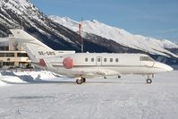 OE-GRS @ LSZS - Raytheon Hawker 850