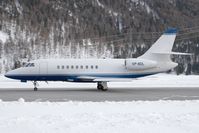 VP-BDL @ LSZS - Dassault Falcon 2000