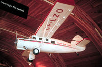 CF-LZO - Model of aircraft hangs in the Prince of Wales Northern Heritage Centre, Yellowknife, NWT, Canada - by unk