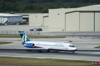 N985AT @ KFLL - Boeing 717-200 - by Mark Pasqualino