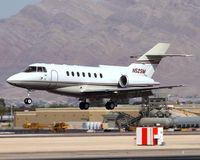 N52SM @ LAS - Sierra Pacific Industries BAE125 Series 1000A N52SM landing on RWY 25L. - by Dean Heald