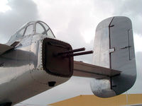 N7946C @ FTW - B-25 Tail Gun - A visit to the Vintage Flying Museum