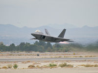 99-4010 @ KLSV - USA - Air Force / 1999 Lockheed Martin F/A-22A Raptor / 442 Test and Evaluation Squadron / 53rd Fighter Wing - by Brad Campbell