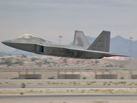 99-4010 @ KLSV - USA - Air Force / 1999 Lockheed Martin F/A-22A Raptor / 442 Test and Evaluation Squadron / 53rd Fighter Wing - by Brad Campbell