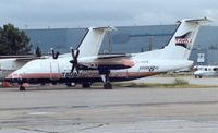 C-GDIW @ CYYC - This photo was taken at Calgary in 1998 prior to the aircraft being delivered to TAVAJ as PT-TVD - by Terry Fletcher