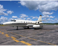 N58TS @ KSLK - Jetstar-731 N58TS @ Saranac Lake, NY july 2007 - by Larry Simpkins