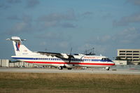N429AT @ KMIA - ATR-72-212 - by Mark Pasqualino