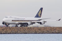 9V-SMP @ YSSY - Singapore Airlines 747-400 - by Andy Graf-VAP