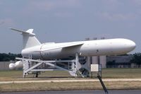 60-5392 @ FFO - Martin TM-76 Mace, originally designated B-76.  At the USAF Museum. One Thiokol rocket and one Allison J33-A-41 turbojet