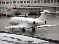 LX-TQJ @ LOWS - Global Jet Luxembourg's new Challenger 300 made an overnight stay at Salzburg 6/7 January 2008 - by Terry Fletcher