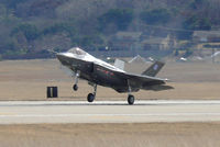 AA-1 @ NFW - Prototype F-35A landing at Carswell Field - Test Flight #25 - by Zane Adams