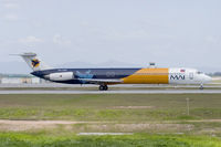 PK-LMY @ WMKK - Myanmar Airlines International MD80