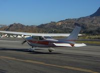 N123DL @ SZP - 1969 Cessna 182M SKYLANE, Continental O-470-S 230 Hp, taxi to Rwy 22 - by Doug Robertson