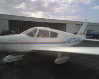 N9732W @ KCRG - 1967 Piper Cherokee 140, Gator Colors - by ryanburnette