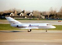 N204TW @ CLE - Falcon 20 at Cleveland in 1997 - by Terry Fletcher