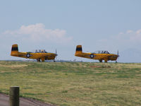 N34KF @ KAPA - Cleared for takeoff on 17L (sky fighters)