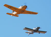 N34KF @ KAPA - Beech A45 Formation Takeoff with N55BJ ( 1985 Vetterman Larry D RV-4 ) heading North