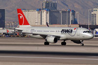 N364NW @ KLAS - Northwest Airlines / 1999 Airbus Industrie A320-212 - by Brad Campbell