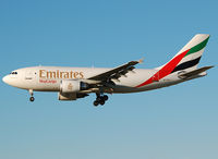 A6-EFA @ LEBL - Emirates on final to RWY 25R. - by Jorge Molina