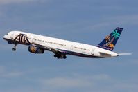 N517AT @ LAS - ATA N517AT climbing out from RWY 25R.
