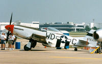 N51JC @ DAL - Cavanaugh Flight Museum Mustang at Love Field Airshow - by Zane Adams