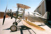 N9022 @ GPM - Doc Morel's Boeing F4B4 under rebuild at Grand Prairie 1988