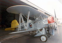 N9022 @ GPM - Doc Morel's Boeing F4B4 after restoration at Grand Prairie 1988