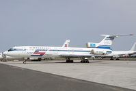 UN-85516 @ SHJ - Aero Sevice Tupolev 154 - by Yakfreak - VAP