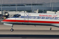 N841AE @ KLAS - American Eagle Airlines / 2002 Embraer EMB-135KL