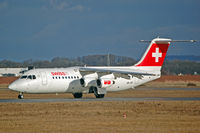 HB-IXP @ STR - RJ100 Swiss - by Bernhard Hilpert