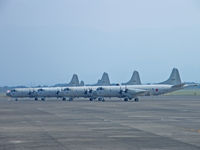 5027 @ RJFY - Lockheed P-3C/Kanoya AB (heads a line of P-3's on the ramp) - by Ian Woodcock
