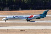 N11187 @ RDU - ExpressJet N11187 (FLT BTA501) from San Antonio Int'l (KSAT) taxiing to Gate Terminal A after arrival on RWY 5L. - by Dean Heald