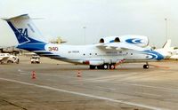 UR-74038 @ LFPB - Pictured during 1997 Paris Air Show week - by Terry Fletcher