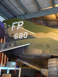 N749CF @ EFD - Collings Foundation F-4D in the hanger at Ellington Field - by Zane Adams