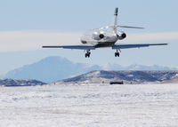 N911SH @ KAPA - Approach to 17L with Pikes Peak in the distance. - by Bluedharma