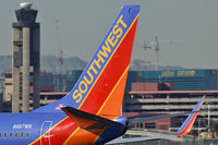 N487WN @ KLAS - Southwest Airlines / 2004 Boeing 737-7H4