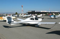 N622DS @ SQL - Market artners 2006 Diamond Aircraft Ind Inc DA 40 @ San Carlos Airport, CA - by Steve Nation
