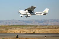 N51989 @ SQL - 2002 Cessna 172S on final approach @ San Carlos Airport, CA - by Steve Nation