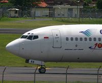 PK-GEE @ WADD - Taxying to RW 27 at WADD - by Lutomo Edy Permono