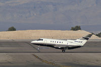 N843CW @ KLAS - Privately Owned - Richmond Heights, Ohio / 2001 Raytheon Aircraft Co. Hawker 800XP - by Brad Campbell