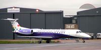 G-CDFS @ EGGW - Embraer Legacy used by UK Pop group , Coldplay, for their 2005 Twisted Logic Tour - by Terry Fletcher