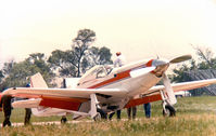 N51GY @ DTO - Registered as N6173C owned by the late Vern Peterson (Mr. Peterson was killed in this aircaft) . With Bob Hoover at the controls - Denton, TX