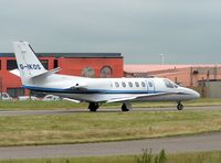 G-IKOS @ EGGW - London Aviation's Citation 550 at Luton in 2005 - by Terry Fletcher
