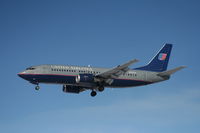 N327UA @ KORD - Boeing 737-300
