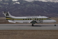 N228YV @ KCOS - Mesa Airlines Beech 1900D - by Yakfreak - VAP