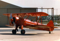 N7711J @ FTW - Stearman at Meacham Field