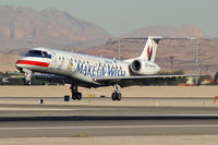 N807AE @ KLAS - American Eagle Airlines / 2001 Embraer EMB-135KL