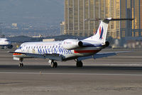 N807AE @ KLAS - American Eagle Airlines / 2001 Embraer EMB-135KL