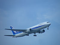 JA602A @ ROAH - Boeing 767-381/ANA/Departing Naha - by Ian Woodcock