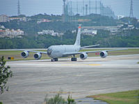 63-7999 @ RODN - Boeing KC-135R/(ZZ)18 Wing/Kadena - by Ian Woodcock